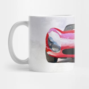 Vintage Alfa Romeo in watercolor Mug